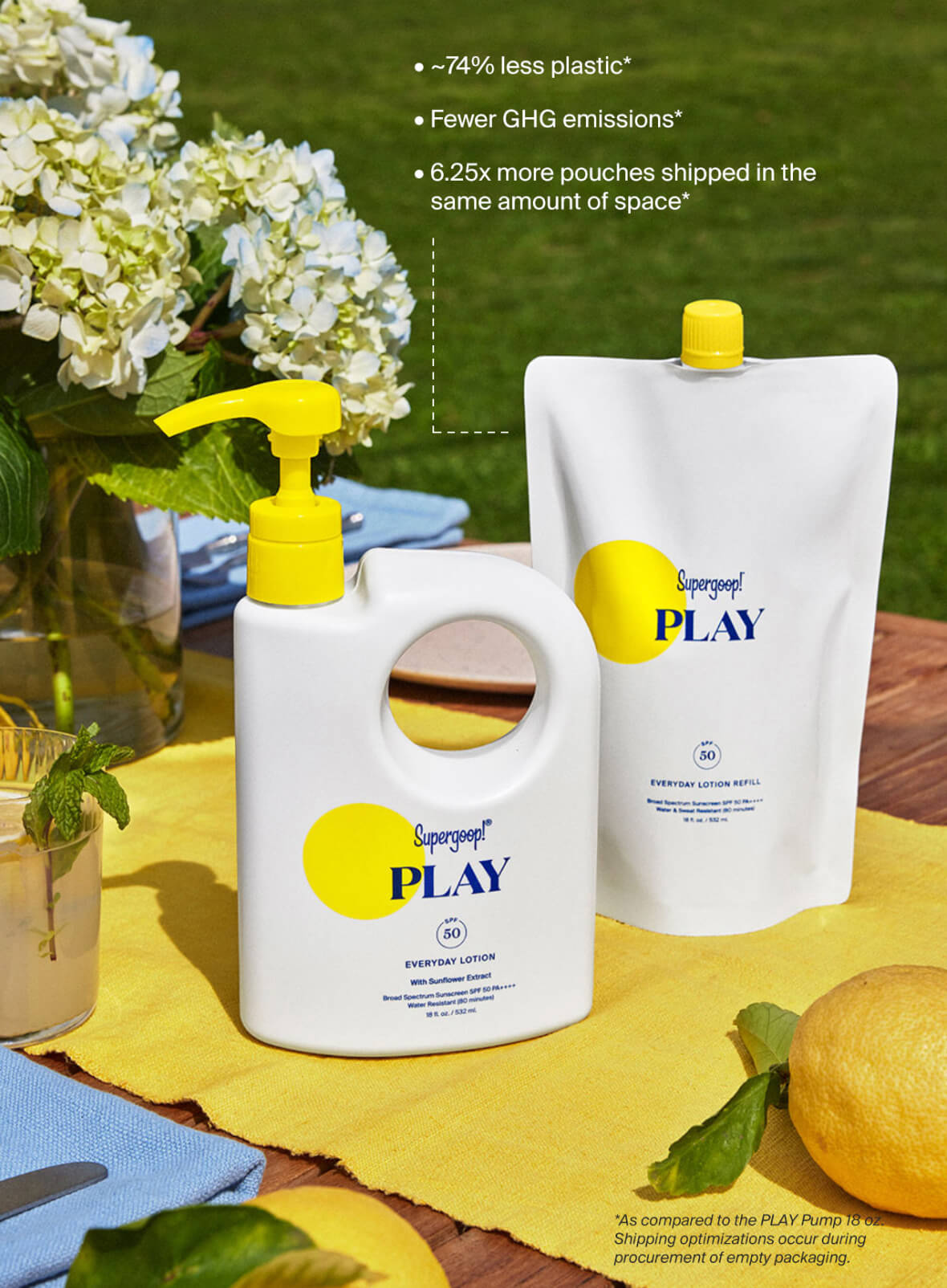 PLAY Everyday Lotion SPF 50 Pump Refill Pouch